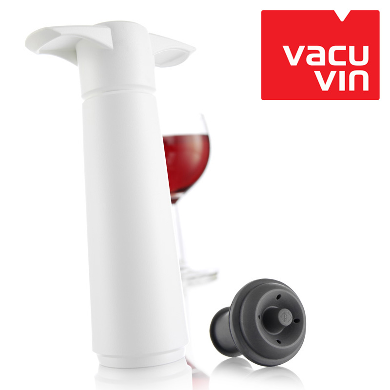 荷蘭進口Vacu Vin紅酒塞真空酒瓶塞子抽氣泵葡萄酒抽氣筒保鮮器