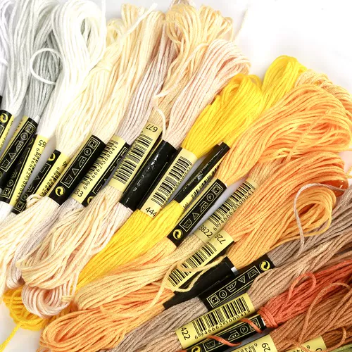 Нить, шелковые нитки ручной работы, китайская шпилька, набор материалов, 100 цветов, с вышивкой, «сделай сам»