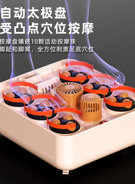 新款折叠洗脚盆电动按摩便携家用智能加热恒温全自动保温泡脚桶