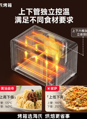 四代C40烤箱海氏搪瓷内胆