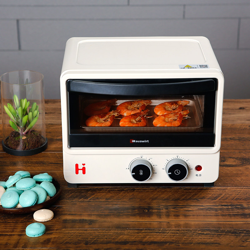 海氏B08烤箱家用小型迷你小烤箱早餐电烤箱12升多功能烘焙全自动
