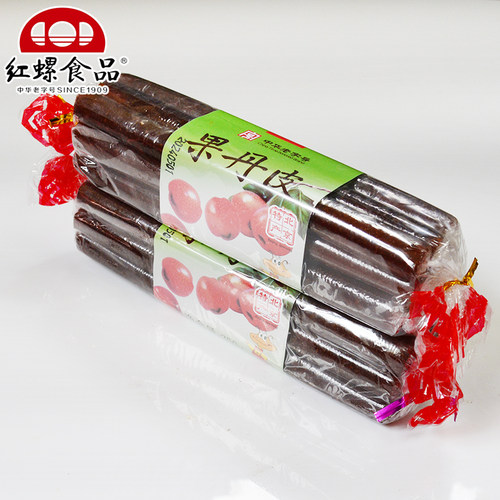 北京特产红螺果丹皮老式传统蜜饯果糕山楂卷小包装酸甜同年小零食 - 图0