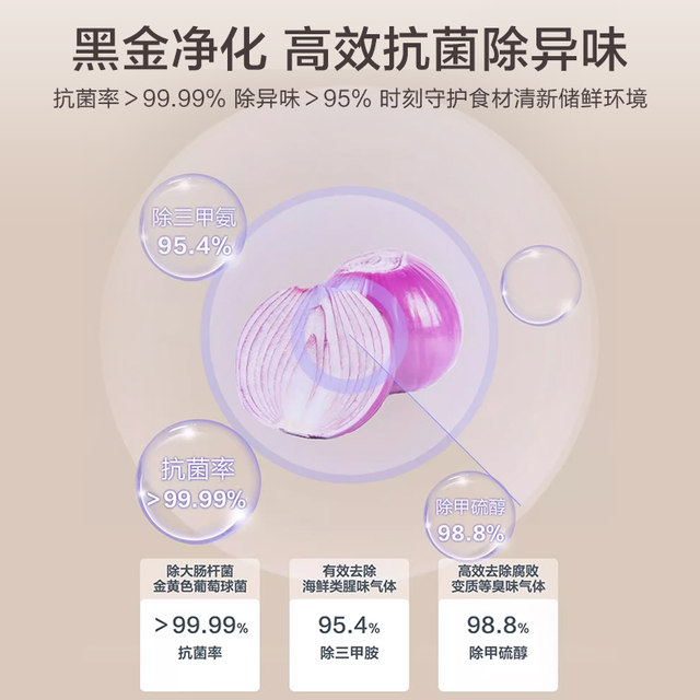 Haier refrigerator 202 liters air-cooled frost-free household small two-door two-door rental official flagship store