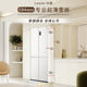 Ultra-thin Haier refrigerator 490 liters zero built-in Leader white cross door household first-class energy efficiency flagship store