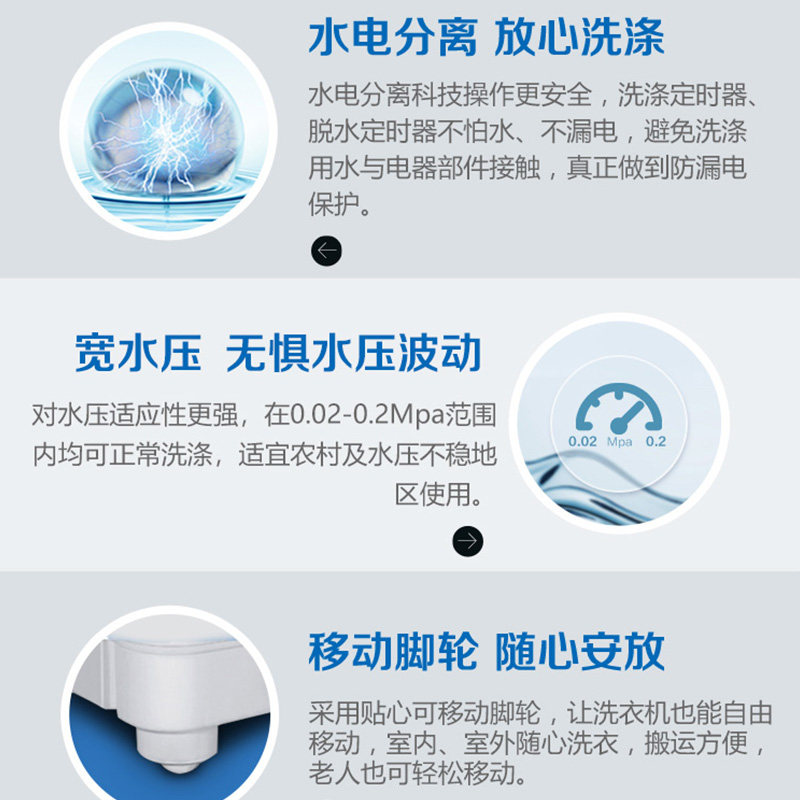 【大容量】海尔9 / 10 /12公斤洗衣机 海尔海一洗衣机