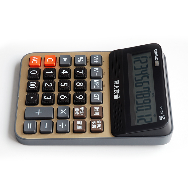 CASIO卡西欧GY120语音计算器发音符弹奏抖