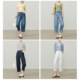 Yiyang summer ບາງໆ Tencel ຝ້າຍ cropped pants sickle