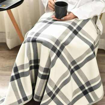 披肩毛毯单人办公室午睡小毯子券后40元包邮