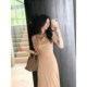Swing collar dress minimalist ກະທັດຮັດເຫມາະ