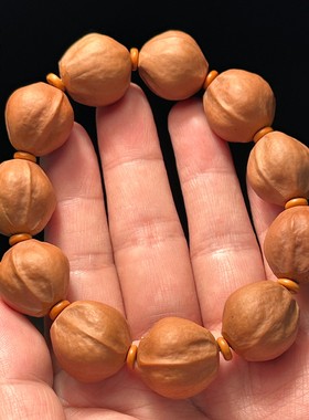 橄榄核梅林铁核原籽手串