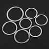 Key ring steel ring multifunctional round women's car