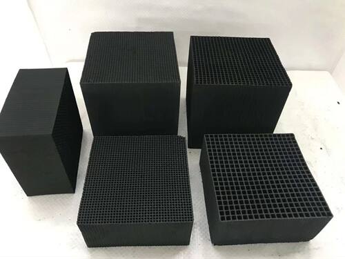 蜂窝活性炭工业VOC过滤喷烤漆房光氧环保箱废气处理方块状防水碳 - 图3