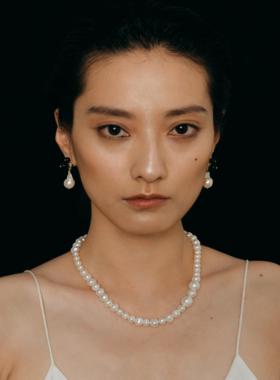 uni优霓无序珍珠项链原创设计