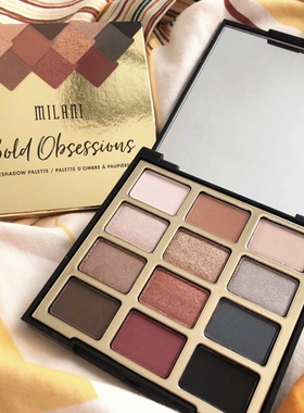 milani12色眼影盘01含酒红套刷