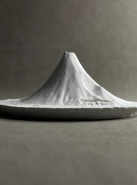 日式石膏摆件简约书房艺术礼物