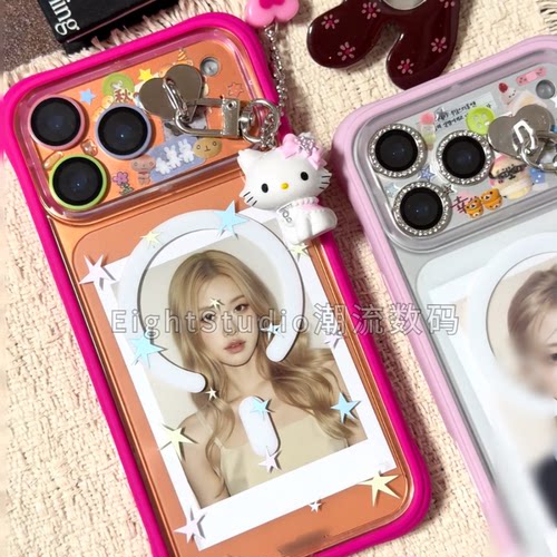 【超高品质适用于YQ/oy-可换背板手机壳】真液态波漾硅胶透明手机壳磁吸适用iphone17promax苹果16Pro1514 - 图2