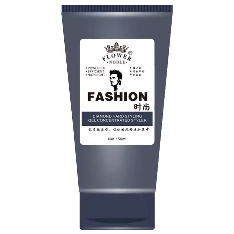 晶钢强力定型保湿背头神器啫喱膏 名花贵族头发造型