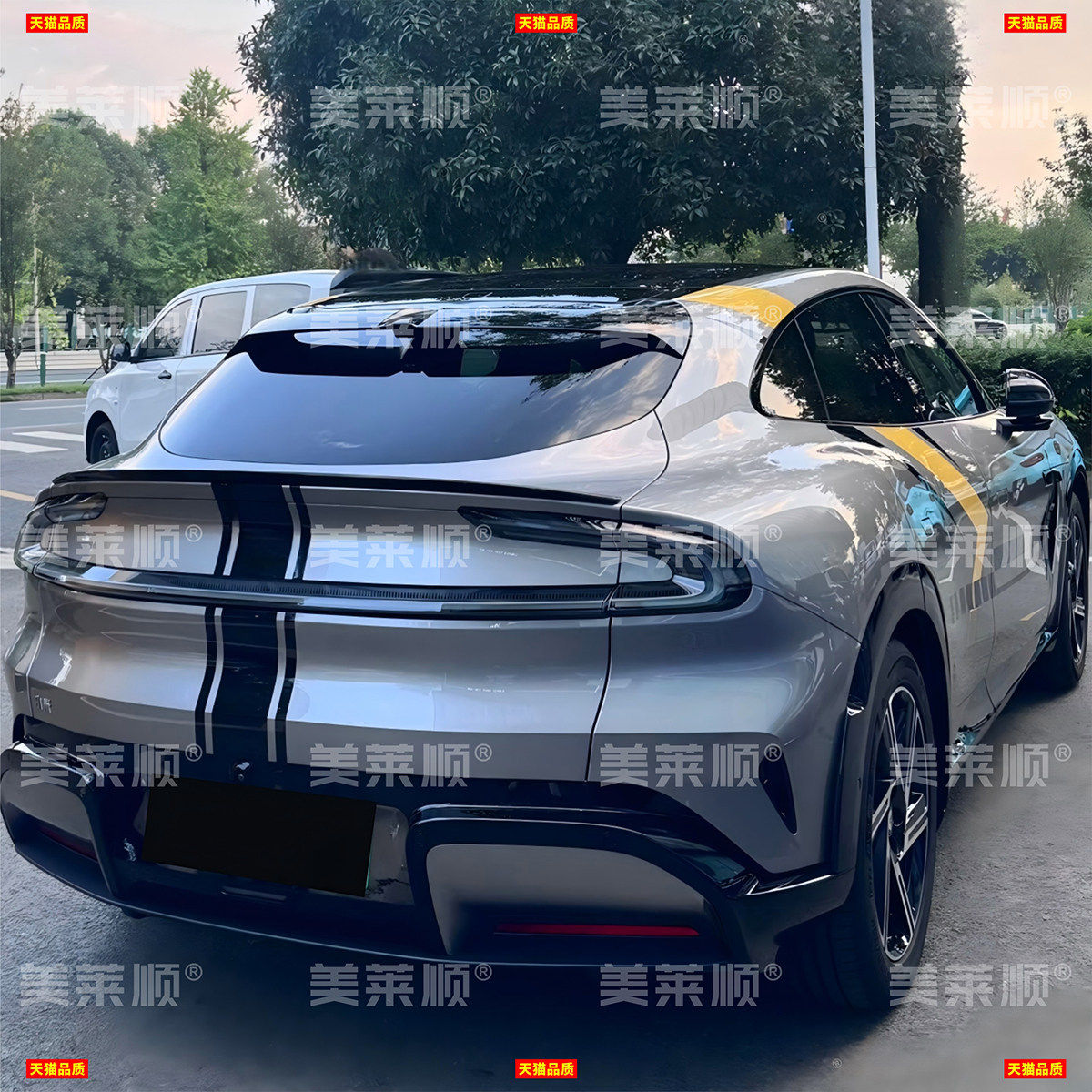 适用於小米YU7车贴拉花御7 Pro MAX改装机盖车身装饰线条侧裙贴纸,淘宝优惠券,粉丝福利购,淘宝优惠卷