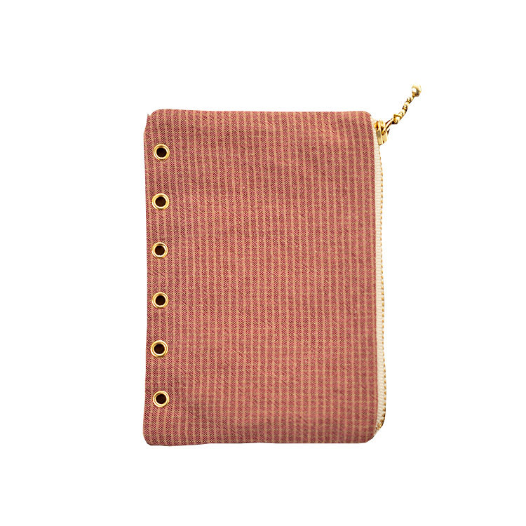 国产花布艺活页拉链袋拉链包手账本配件六孔布艺手账收纳包收纳袋,淘宝优惠券,粉丝福利购,淘宝优惠卷