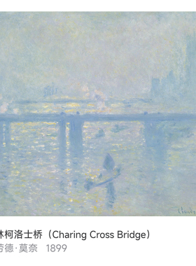 数字油画风景丙烯画diy手绘莫奈日出填色绘画油彩画手工画装饰画