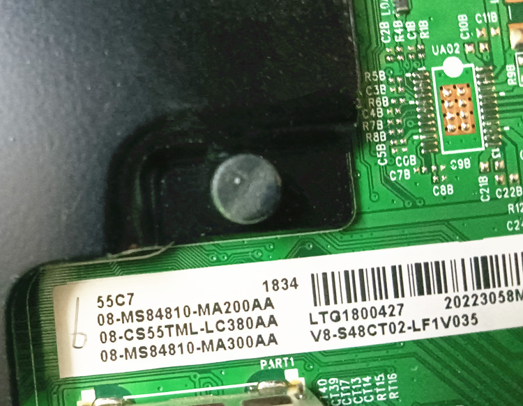 全新原装TCL 55C7 55T3 55P5电视机主板40-M848C3T-MAA2HG MAB2HG - 图3