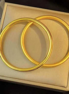 精工素圈手镯古法传承手镯