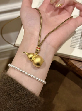 葫芦吊坠福禄挂坠项链新中式编绳饰品