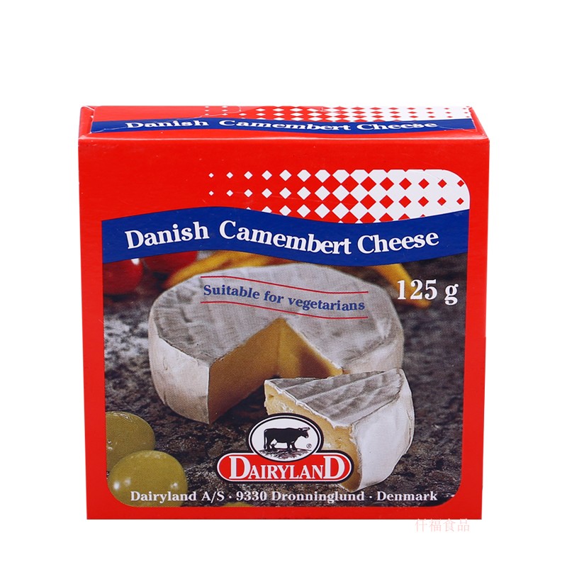 丹麦金文必然芝士Danish Brie cheese白霉软奶酪即食布里奶酪125g - 图3