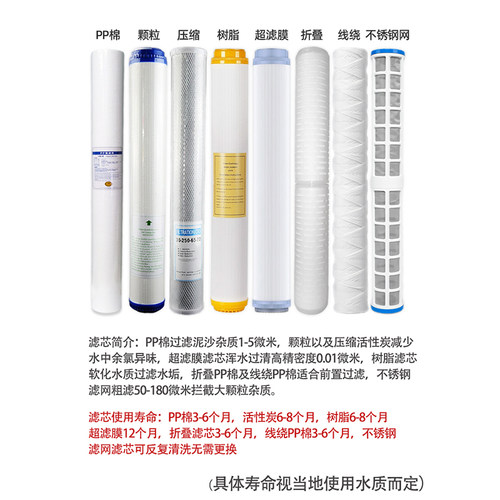 20寸三级过滤器前置净水机单级双级三级厨房净水器工厂商用净水器 - 图1