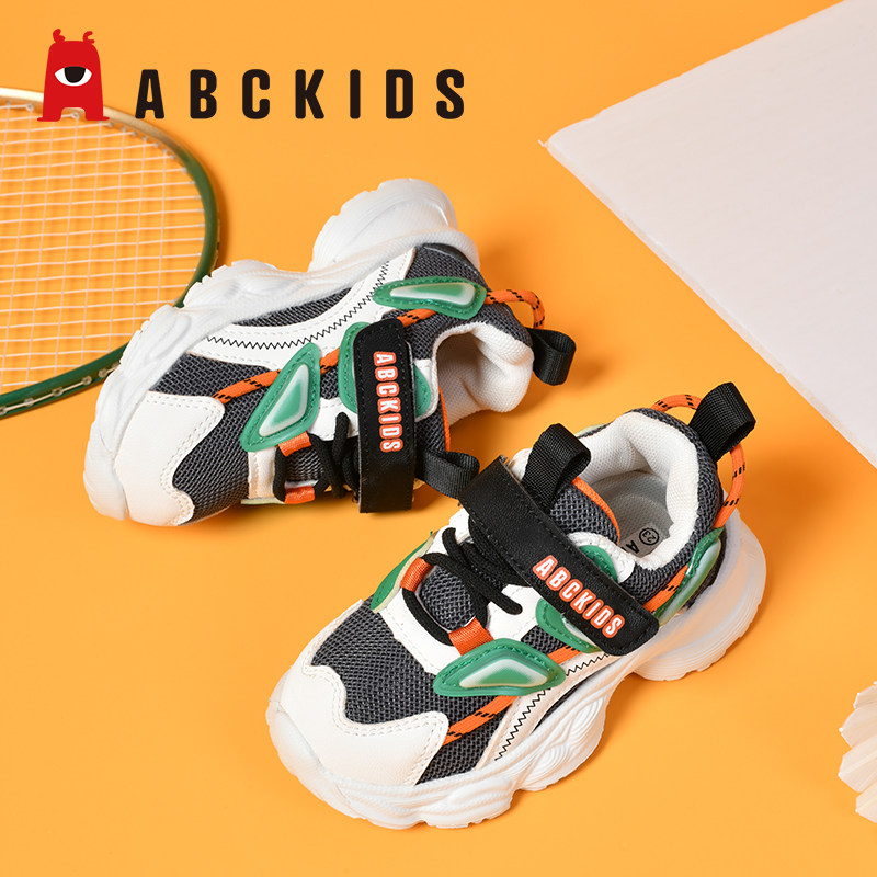 ABCKIDS童鞋男童鞋子秋季儿童运动鞋宝宝网面透气小童鞋春秋款,淘宝优惠券,粉丝福利购,淘宝优惠卷