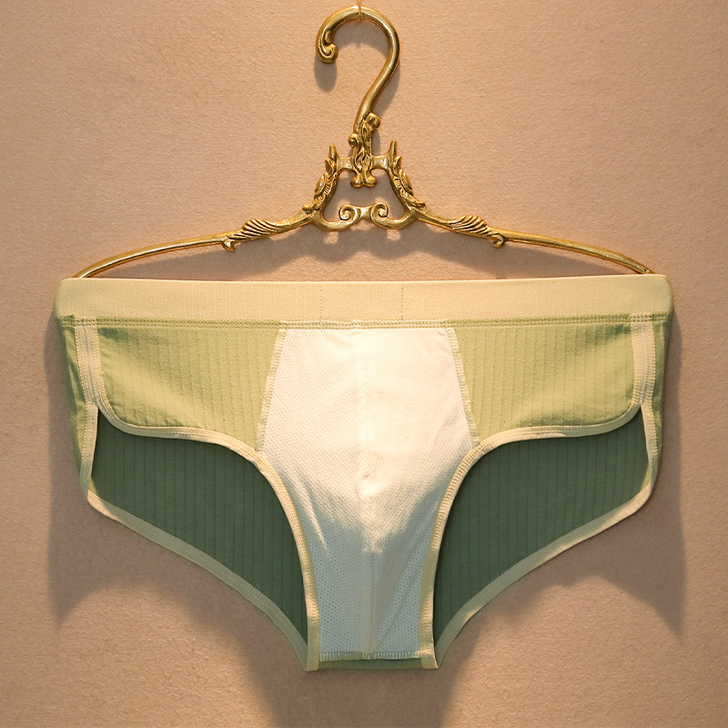 男士内裤三角裤纯棉性感低腰新款全棉短裤男款高档高开叉运动裤头,淘宝优惠券,粉丝福利购,淘宝优惠卷