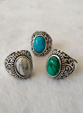 民族风蒙古元素戒指蒙古族首饰