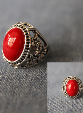 民族风戒指男女通用蒙古元素舞蹈