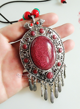 民族风蒙古元素可调节项链饰品