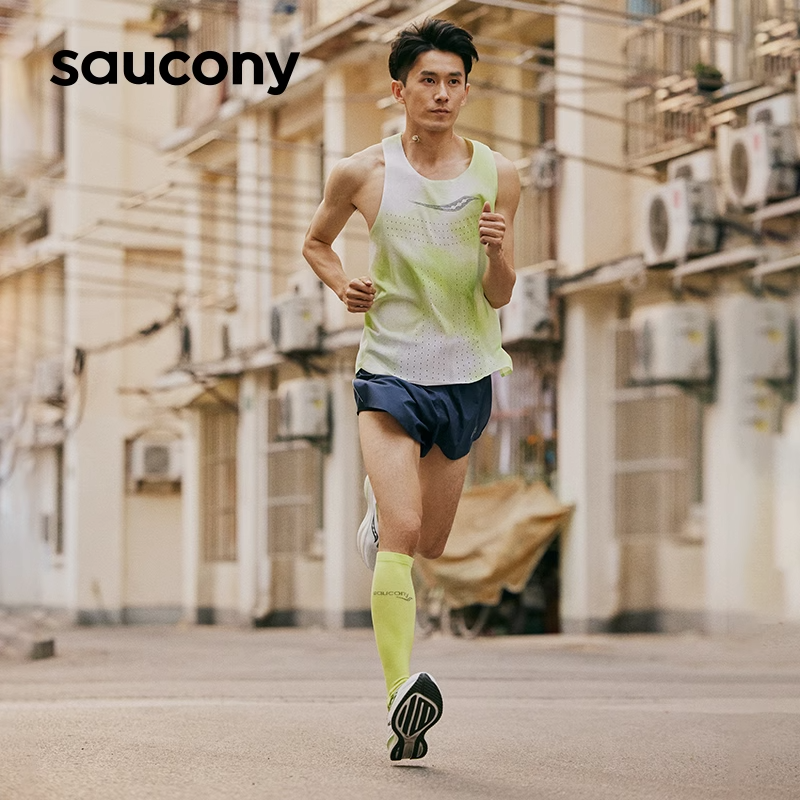 Saucony索康尼TRIUMPH胜利21跑步鞋男专业减震运动鞋夏透气女跑鞋