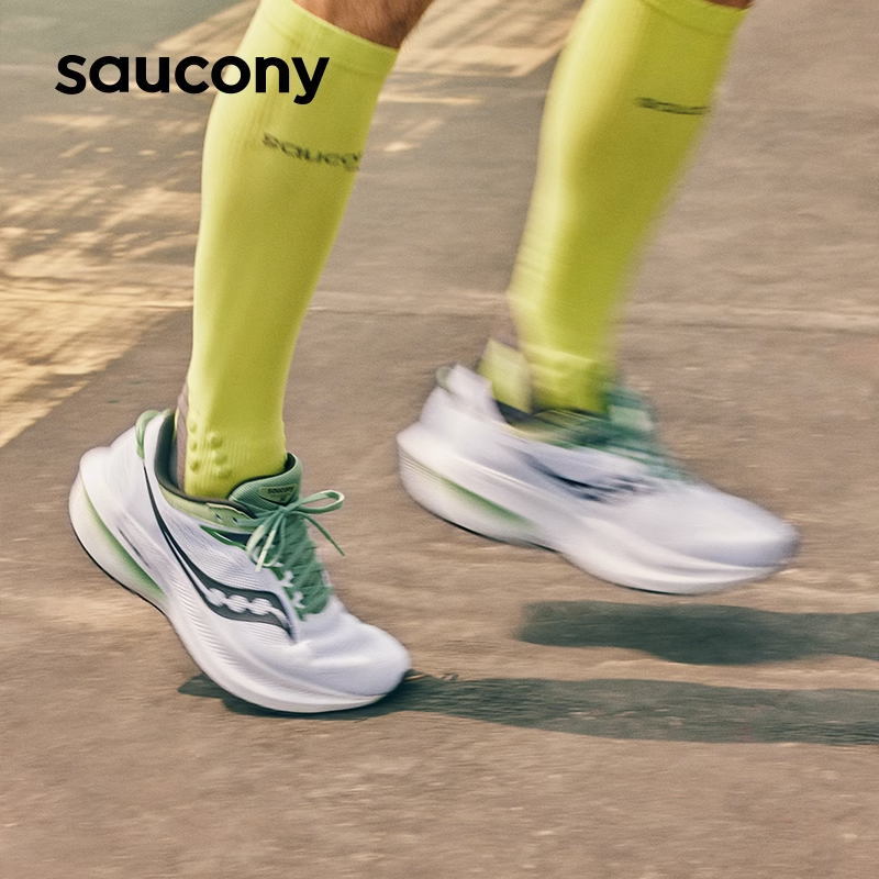 Saucony索康尼TRIUMPH胜利21跑步鞋男专业减震运动鞋夏透气女跑鞋