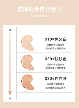 虫草精萃持妆粉底液养肤提亮遮瑕