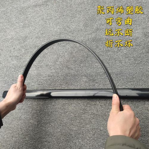 冷钢塑胶刀唐横刀绣春刀汉剑苗刀武士刃练习剑道儿童玩具刀剑摆件 - 图3