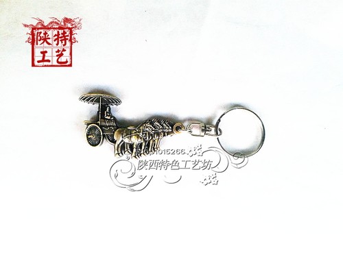 合金制品 兵马俑钥匙扣 小纪念品 兵马俑礼品 特色出国外事 留学 - 图2