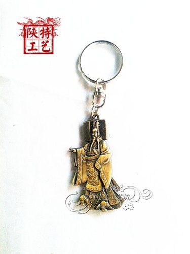 合金制品 兵马俑钥匙扣 小纪念品 兵马俑礼品 特色出国外事 留学 - 图0