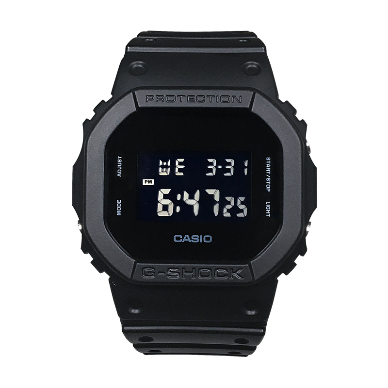 纯黑款电子表方块 1A 5600BBN 1DW 5600BB DW SHOCK G CASIO 卡西欧 纯黑款电子表方块 1A 5600BBN 1DW 5600BB DW SHOCK G CASIO 卡西欧