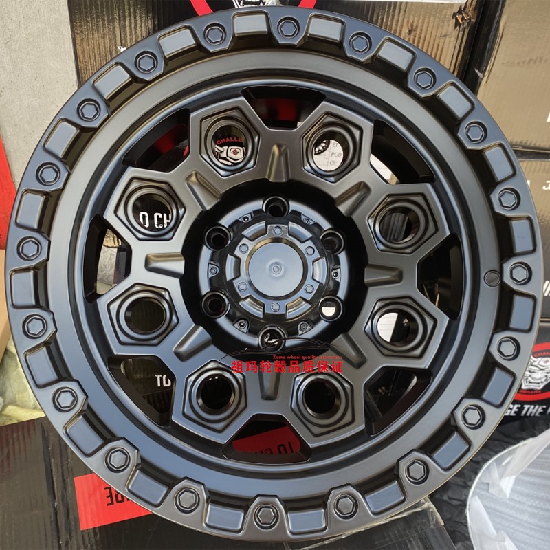 坦克34500BJ40长城炮哈弗H95普拉多212ranger大道方程豹5越野轮毂 - 图1