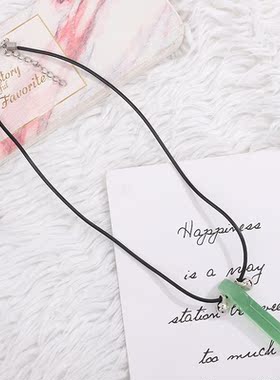 跨境动漫周边鸣人忍者项链晓组织忍者纲手人力柱颈链衣服配饰