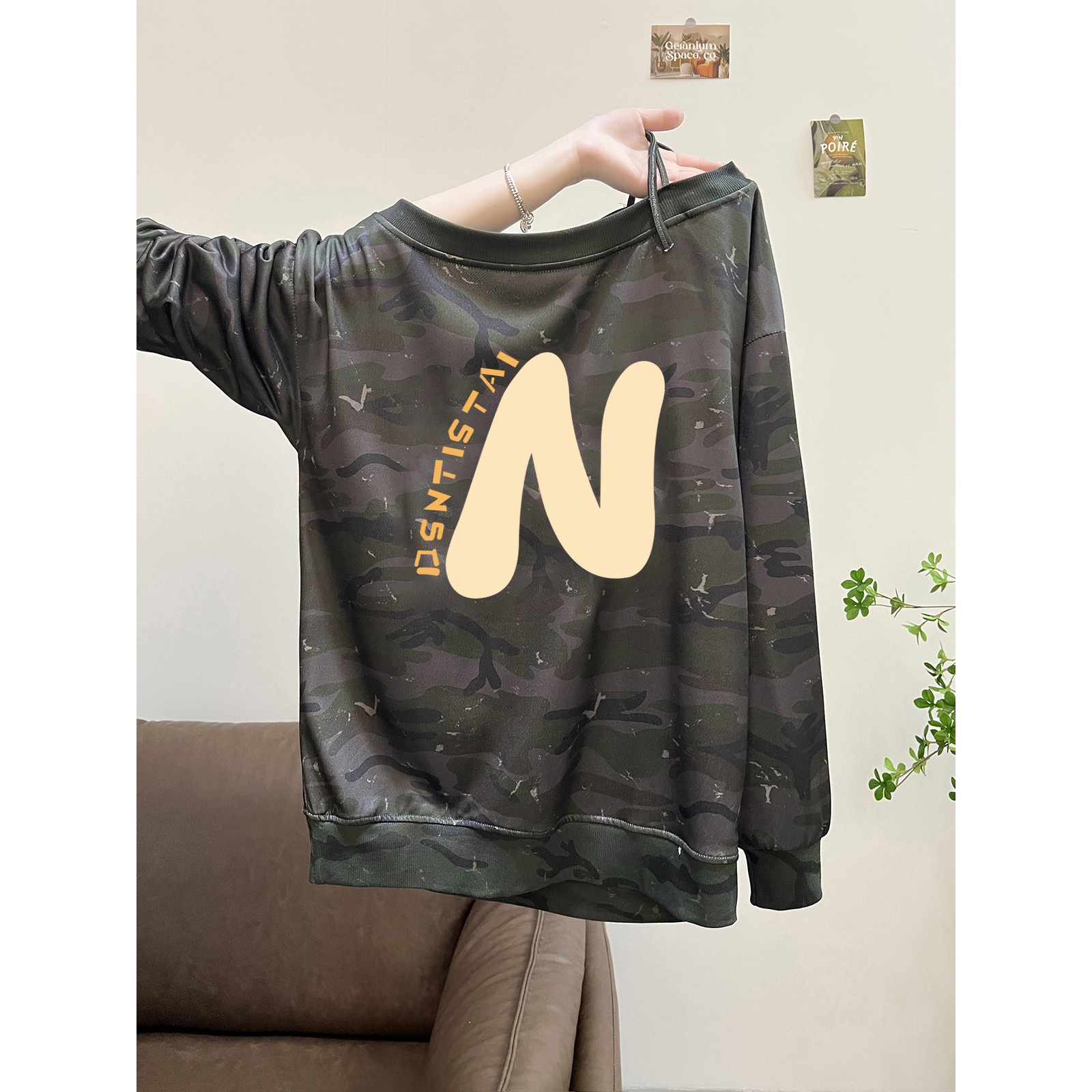 胖妹妹300斤字母图案设计薄款单吊带上衣新款松弛别致宽松T恤小衫,淘宝优惠券,粉丝福利购,淘宝优惠卷