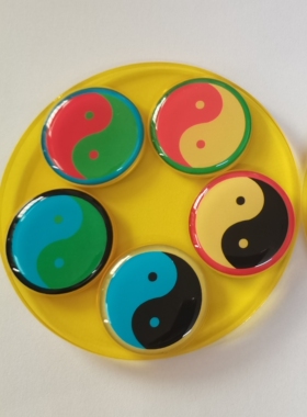 双面铜材摆件客厅送礼