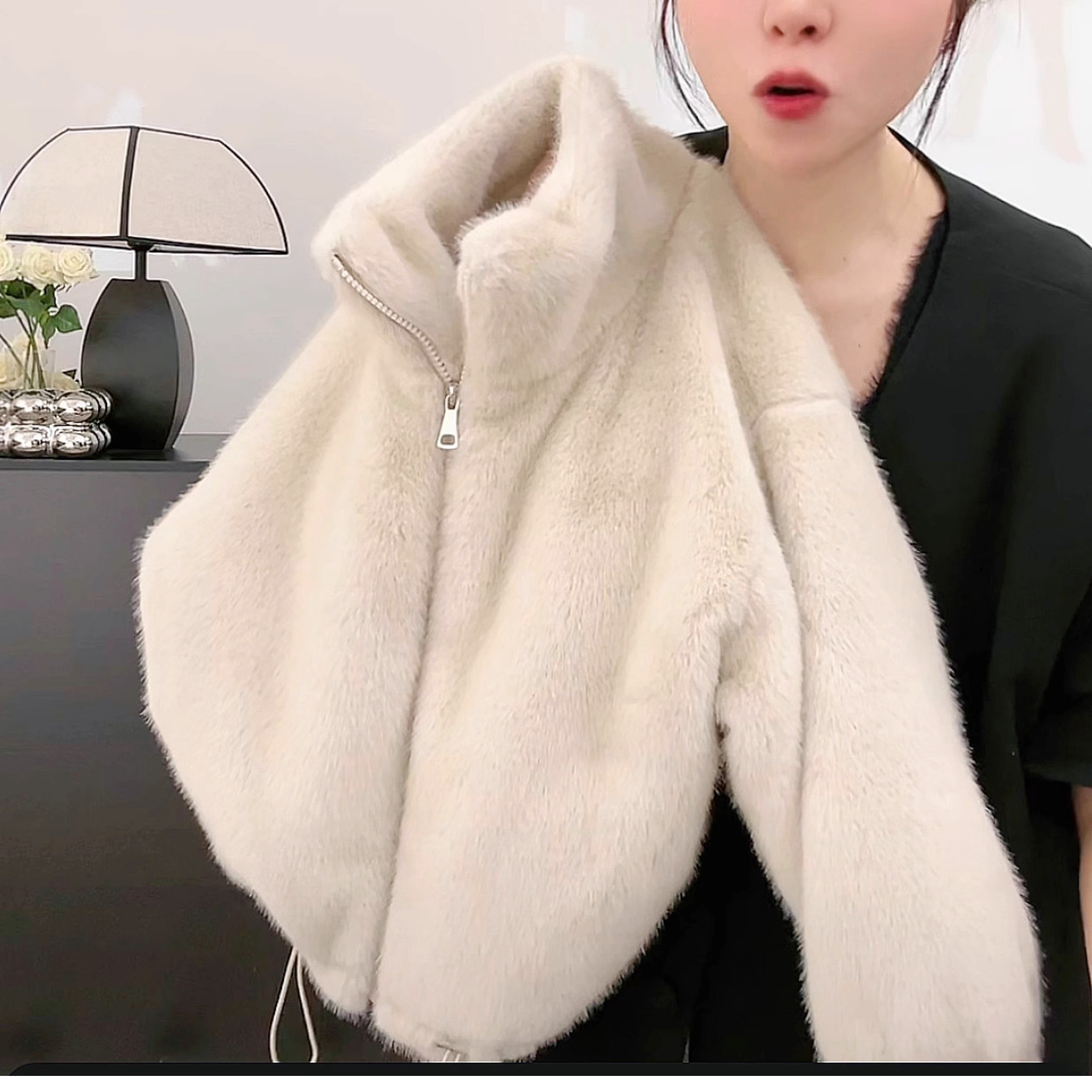 2025冬季新款儿童棉衣女童洋气加绒加厚棉服宝宝保暖皮草毛毛外套,淘宝优惠券,粉丝福利购,淘宝优惠卷