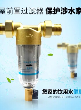 德国前置管道反冲洗大流量净水器