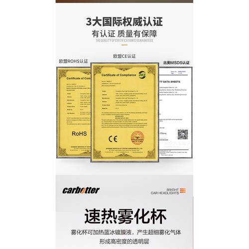 汽车大灯还原翻新修复套装砂纸车灯翻新工具灯罩划痕清洗剂蓝冰液 - 图3