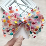 Детская заколка для волос для принцессы с бантиком, свежий аксессуар для волос, милые шпильки для волос