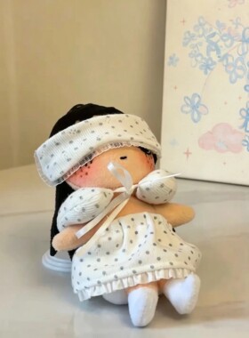 日本LEEQEJ小玉yuy晚安日记睡衣眼罩套装玩偶包包挂件情人节礼物